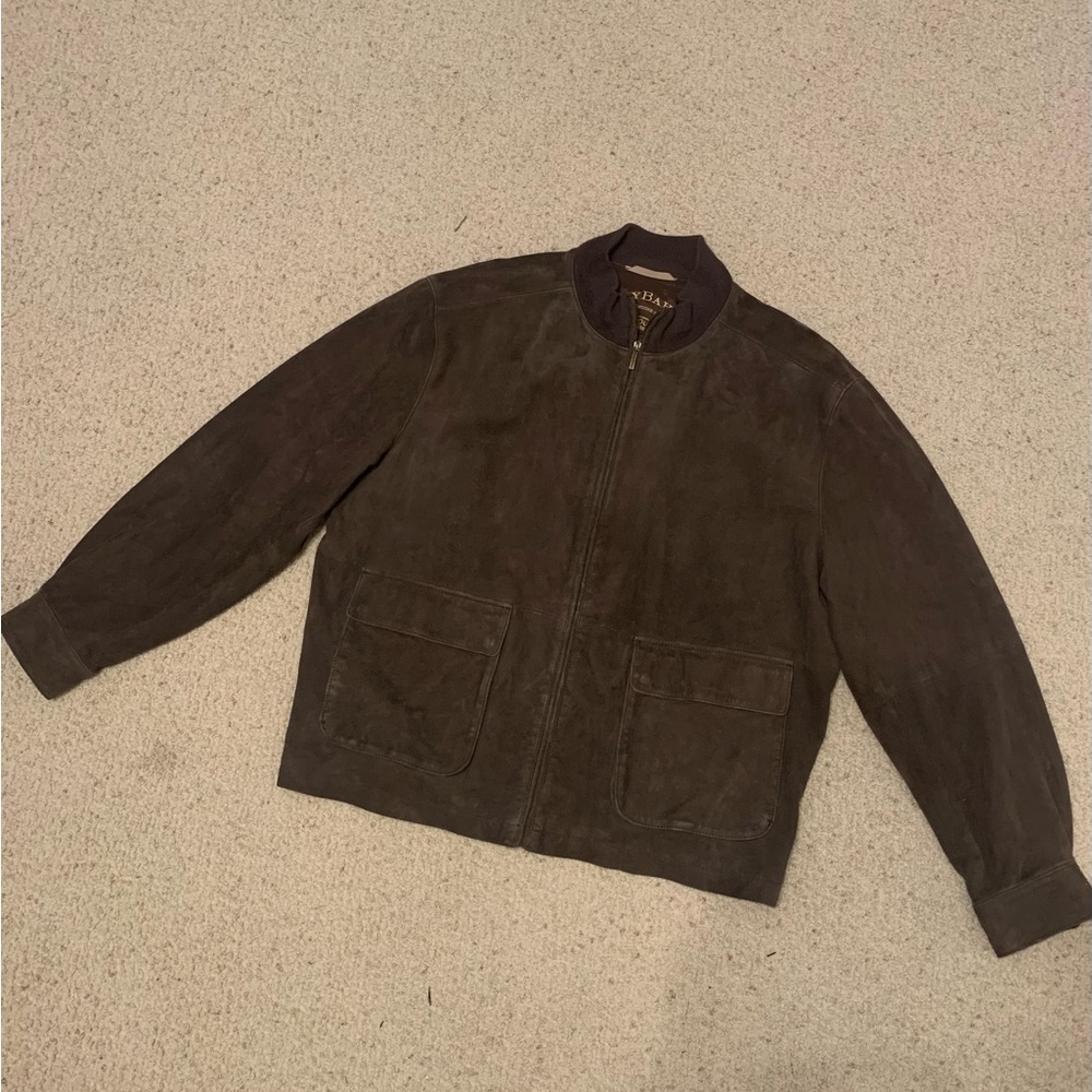 Tommy Bahama Brown suede jacket